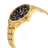 Invicta Pro Diver Quartz Black Dial Yellow Gold-tone Men's Watch 33271 - The Watches Men & Co #2