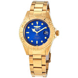 Invicta Pro Diver Quartz Blue Dial Yellow Gold-tone Men's Watch 29940 - The Watches Men & Co