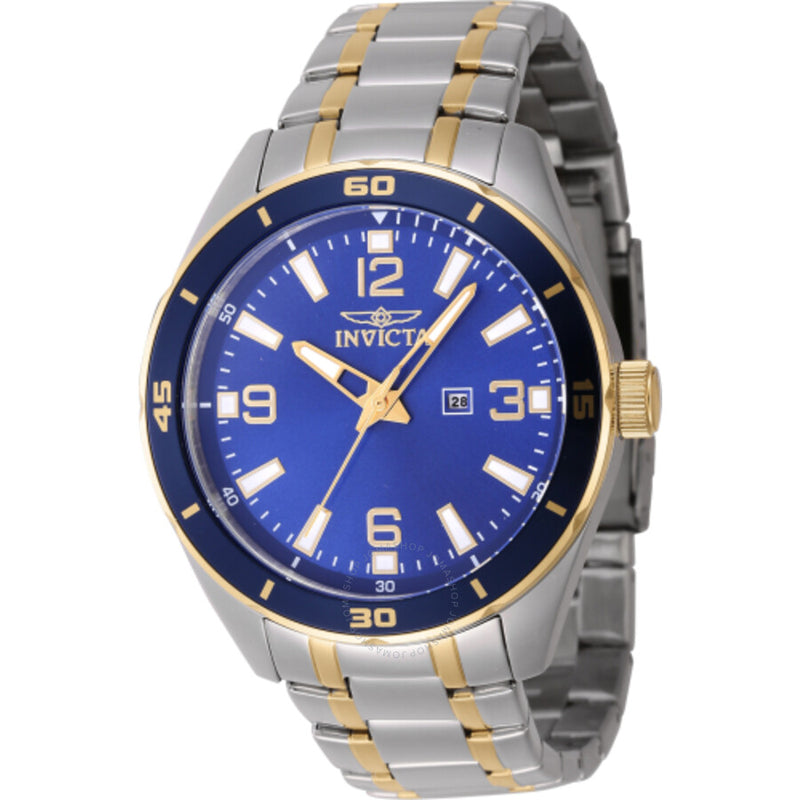 Invicta Pro Diver Quartz Blue Dial Men's Watch 46670 - The Watches Men & Co