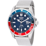 Invicta Pro Diver Quartz Blue Dial Pepsi Bezel Men's Watch 47175 - The Watches Men & Co