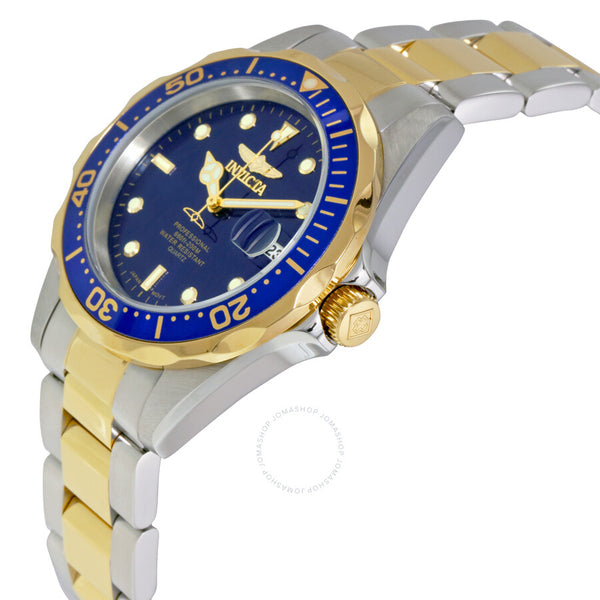 Invicta Pro Diver Quartz Blue Dial Two-tone Men's Watch 8935 - The Watches Men & Co #2