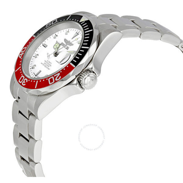 Invicta Pro Diver Automatic White Dial Coke Bezel Men's Watch 9404 - The Watches Men & Co #2