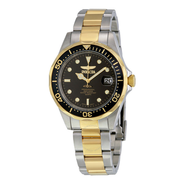 Invicta Pro Diver Black Dial Two-tone Men's Watch 8934 - The Watches Men & Co