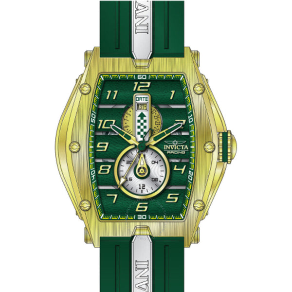 Invicta Invicta Racing GMT Quartz Green Dial Men's Watch 47387 - The Watches Men & Co