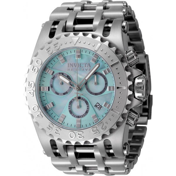 Invicta Reserve Chronograph Quartz Turquoise Dial Men's Watch 45929 - The Watches Men & Co