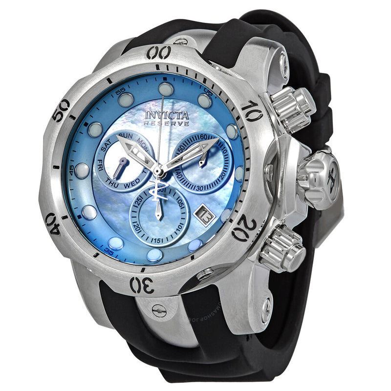 Invicta Reserve Subaqua Venom Chronograph Mother of Pearl Dial Men's Watch 6118 - The Watches Men & Co