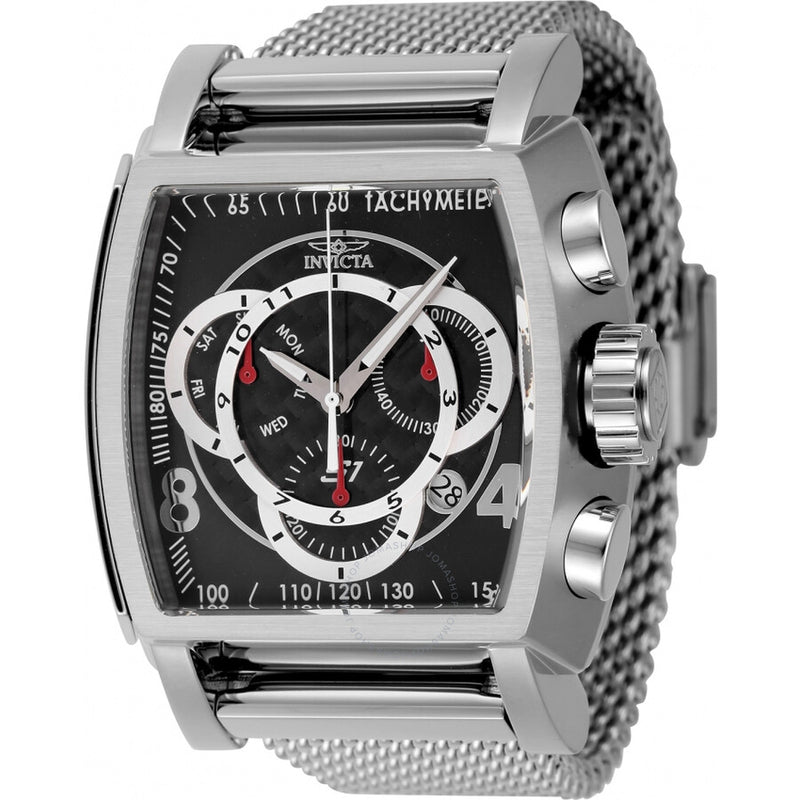 Invicta S1 Rally Chronograph Date Quartz Black Dial Men's Watch 46007 - The Watches Men & Co