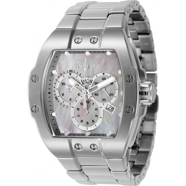 Invicta S1 Rally Chronograph Date Quartz Platinum Dial Men's Watch 45700 - The Watches Men & Co