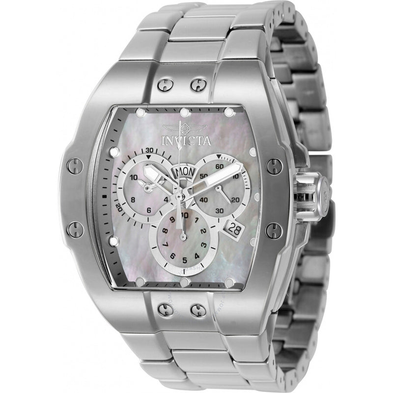 Invicta S1 Rally Chronograph Date Quartz Platinum Dial Men's Watch 45700 - The Watches Men & Co