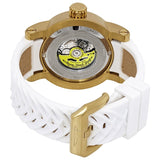 Invicta S1 Rally Gold Dragon Dial White and Beige Silicone Men's Watch 19546 - The Watches Men & Co #3