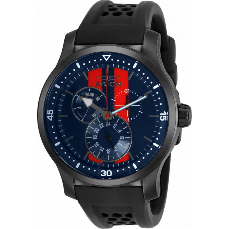 Invicta S1 Rally Quartz Blue Dial Men's Watch 34036 - The Watches Men & Co