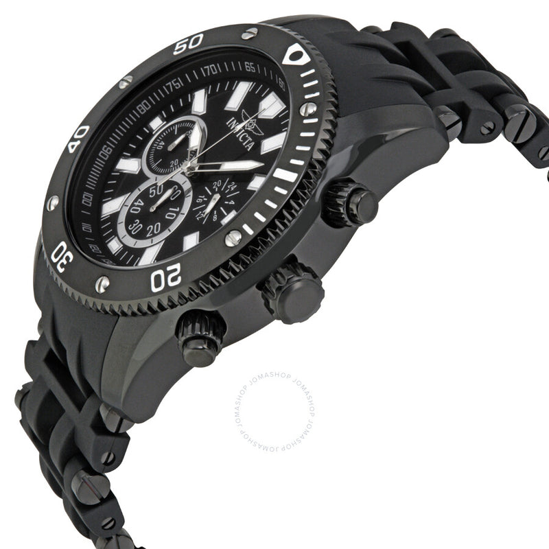 Invicta Sea Spider Chronograph Black Dial Men's Watch 14862 - The Watches Men & Co #2