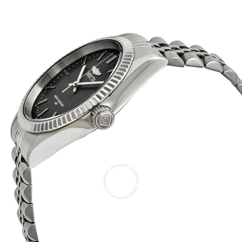 Invicta Specialty Black Dial Stainless Steel Men's Watch 29372 - The Watches Men & Co #2