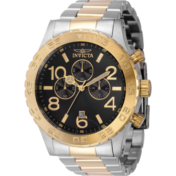 Invicta Specialty Chronograph Quartz Black Dial Men's Watch 40602 - The Watches Men & Co