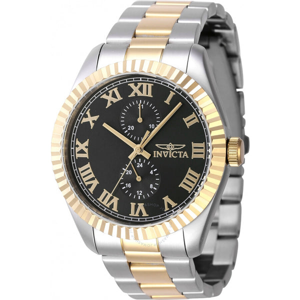 Invicta Specialty GMT Quartz Black Dial Men's Watch 47425 - The Watches Men & Co