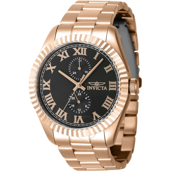 Invicta Specialty GMT Quartz Black Dial Men's Watch 47432 - The Watches Men & Co
