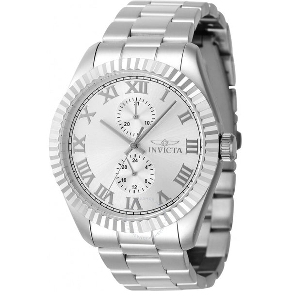 Invicta Specialty GMT Quartz Silver Dial Men's Watch 47421 - The Watches Men & Co
