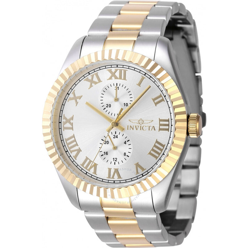 Invicta Specialty GMT Quartz Silver Dial Men's Watch 47426 - The Watches Men & Co