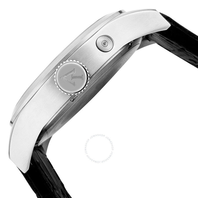 Invicta Specialty Military Multi-Function Blue Dial Black Leather Men's Watch 10490 - The Watches Men & Co #4