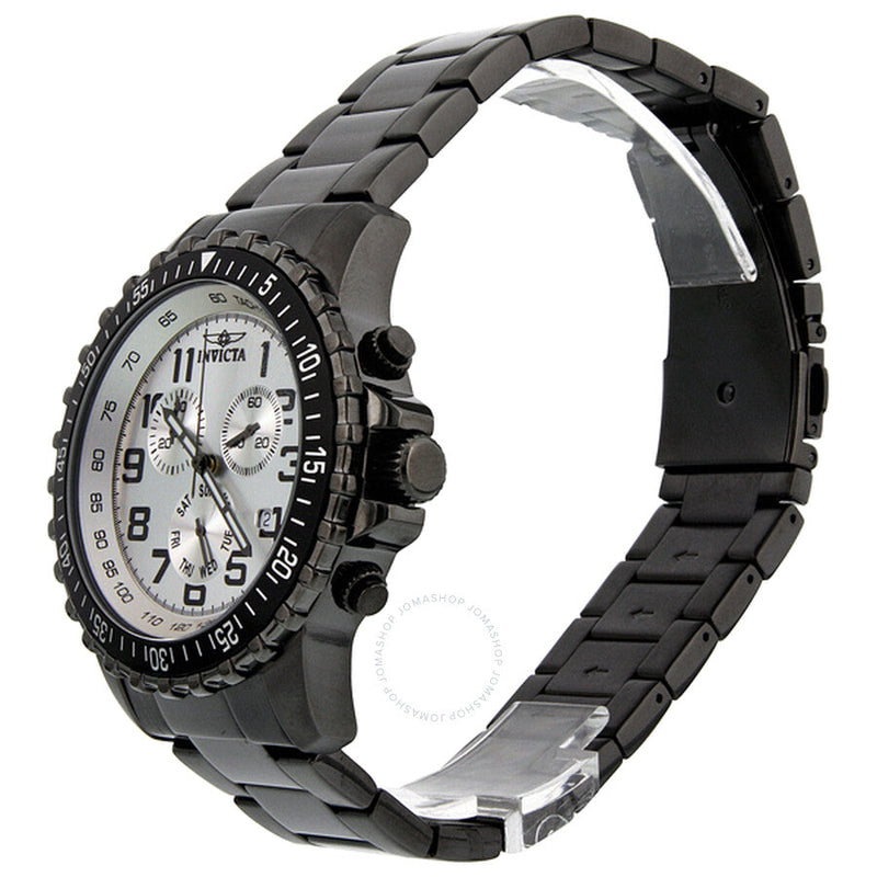 Invicta Specialty Pilot Chronograph Silver Dial Men's Watch 11370 - The Watches Men & Co #3