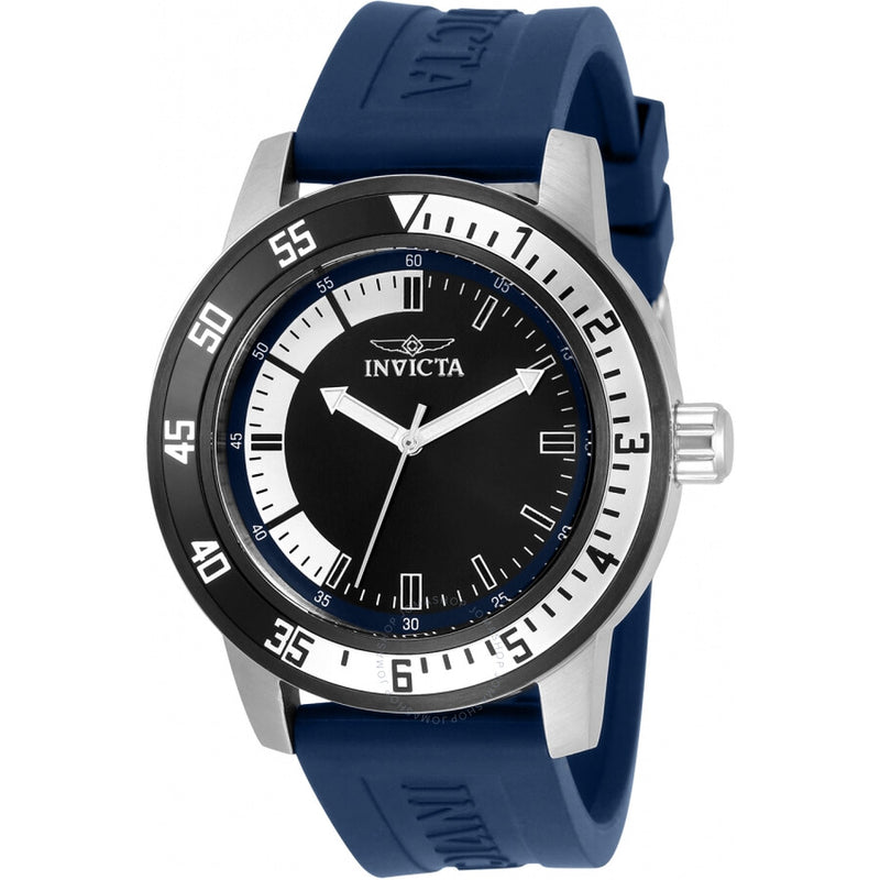 Invicta Specialty Quartz Black Dial Men's Watch 34013 - The Watches Men & Co