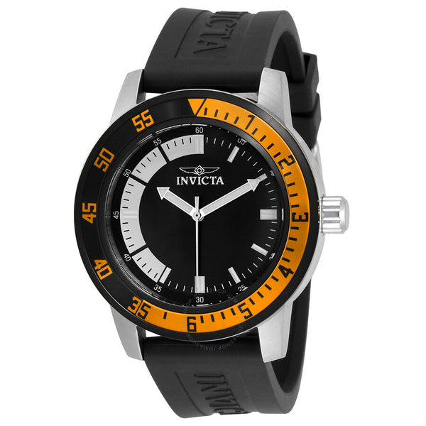 Invicta Specialty Quartz Black Dial Men's Watch 34014 - The Watches Men & Co