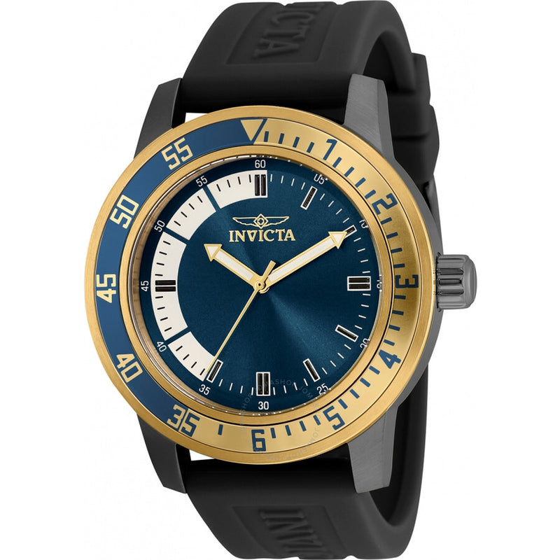 Invicta Specialty Quartz Blue Dial Men's Watch 35779 - The Watches Men & Co