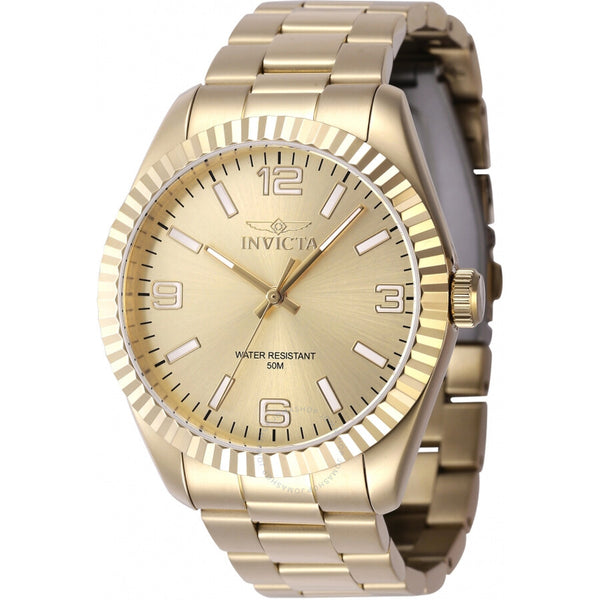 Invicta Specialty Quartz Gold Dial Men's Watch 47460 - The Watches Men & Co