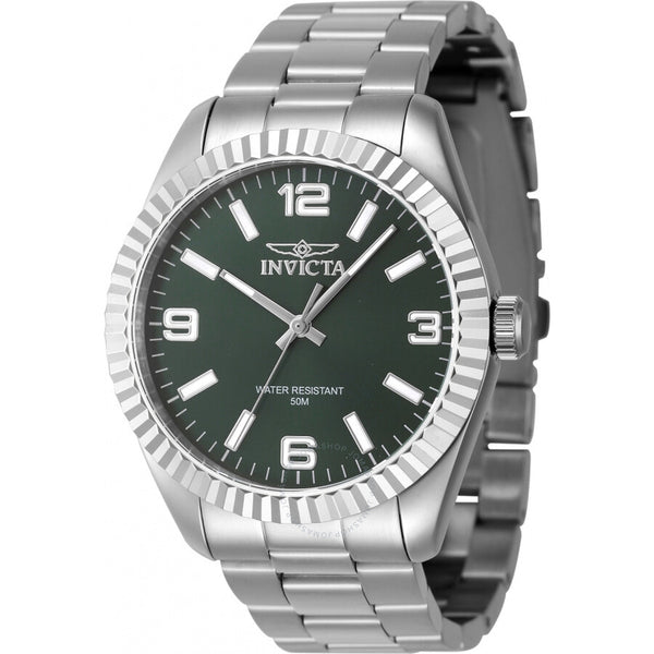 Invicta Specialty Quartz Green Dial Men's Watch 47450 - The Watches Men & Co