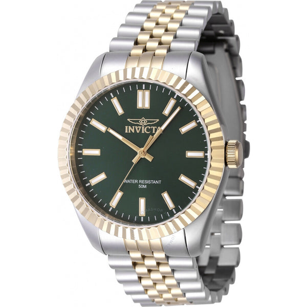 Invicta Specialty Quartz Green Dial Men's Watch 47485 - The Watches Men & Co