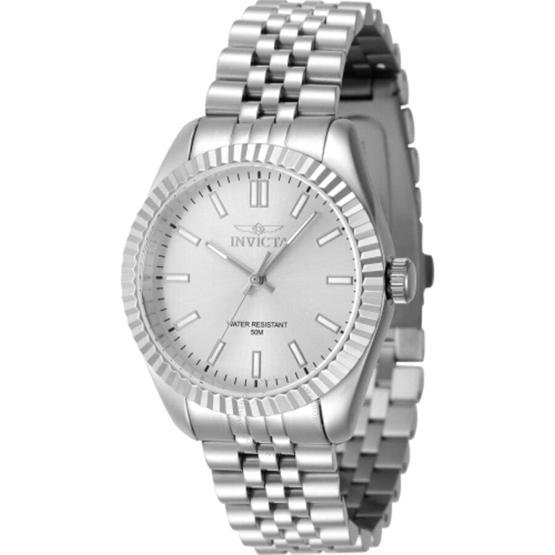 Invicta Specialty Quartz Silver Dial Ladies Watch 47495 - The Watches Men & Co