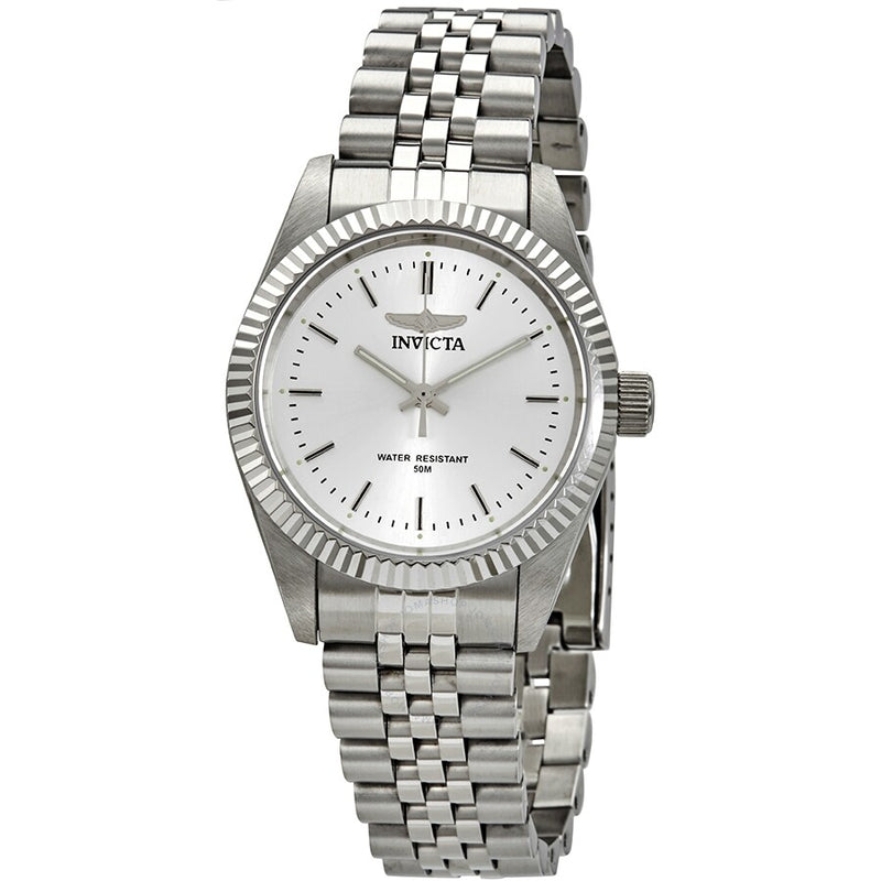 Invicta Specialty Silver Dial Stainless Steel Ladies Watch 29396 - The Watches Men & Co