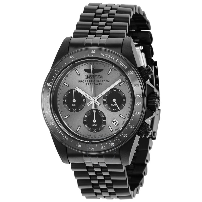 Invicta Speedway Black Dial Men's Watch 36737 - The Watches Men & Co