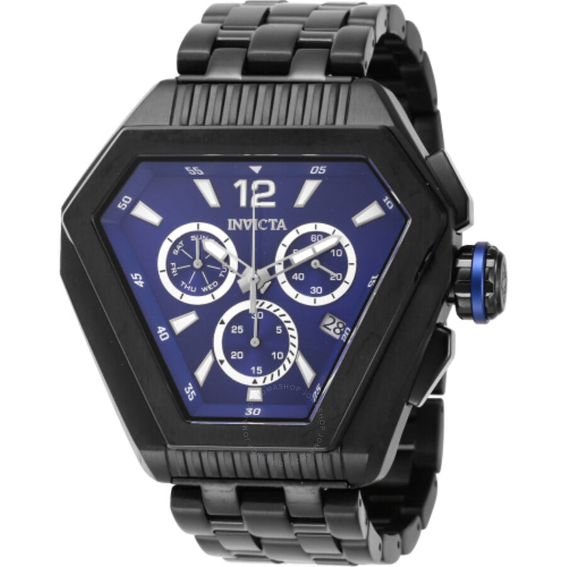 Invicta Speedway Chronograph Date Quartz Blue Dial Men's Watch 46096 - The Watches Men & Co