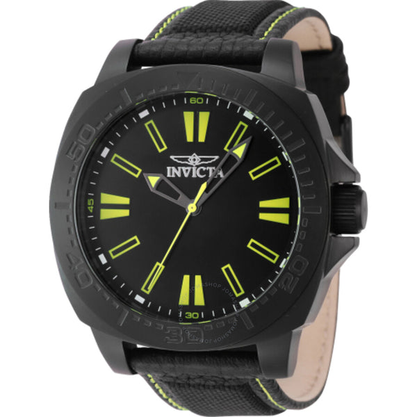 Invicta Speedway Quartz Black Dial Men's Watch 46308 - The Watches Men & Co