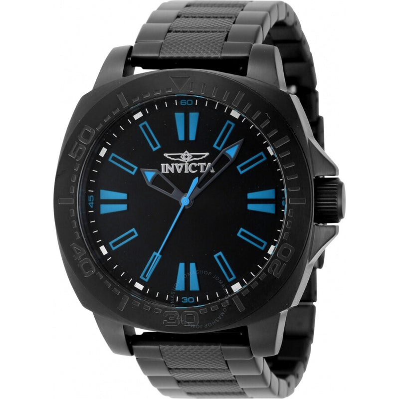Invicta Speedway Quartz Black Dial Men's Watch 46313 - The Watches Men & Co