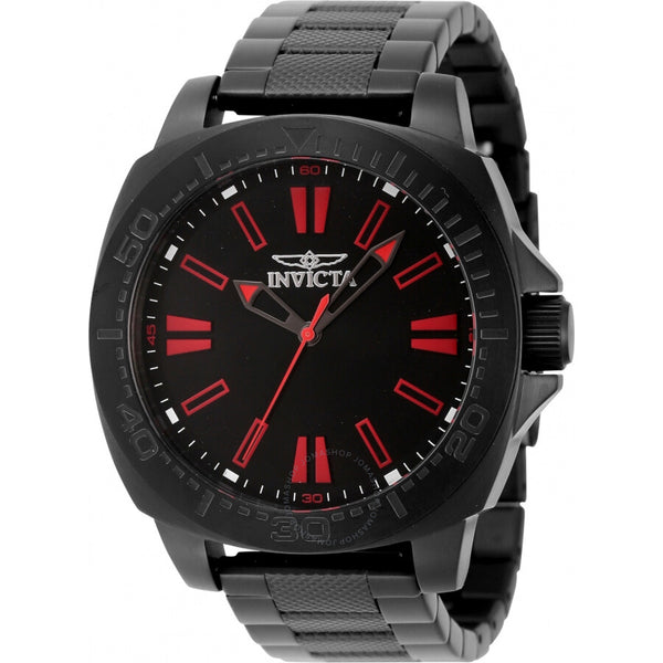 Invicta Speedway Quartz Black Dial Men's Watch 46315 - The Watches Men & Co