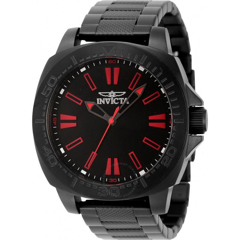Invicta Speedway Quartz Black Dial Men's Watch 46315 - The Watches Men & Co