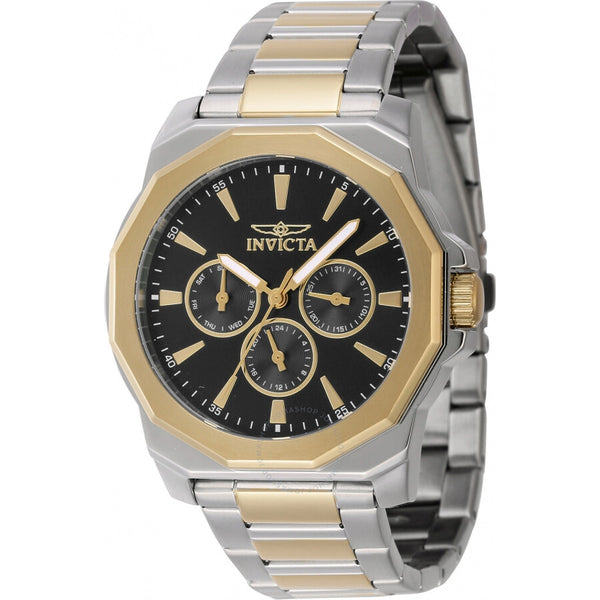 Invicta Speedway Quartz Black Dial Men's Watch 46845 - The Watches Men & Co