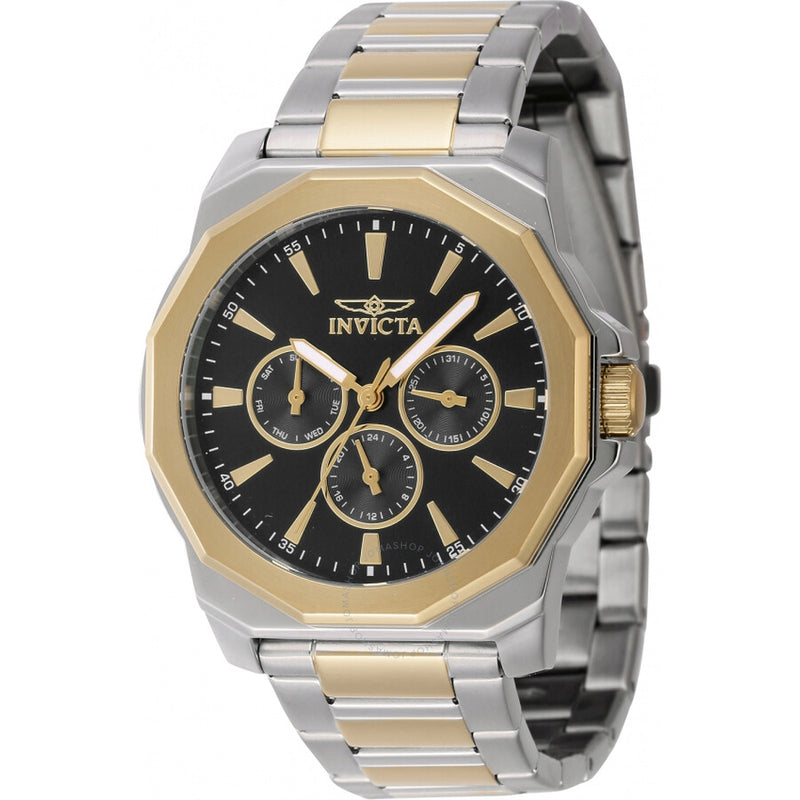 Invicta Speedway Quartz Black Dial Men's Watch 46845 - The Watches Men & Co