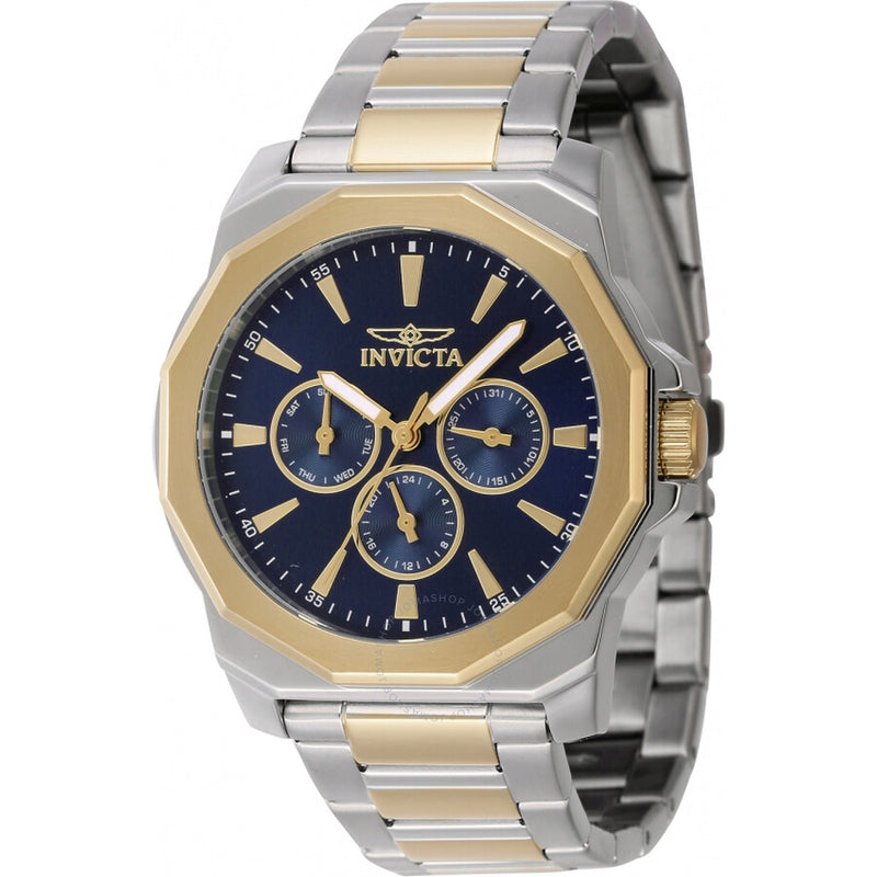 Invicta Speedway Quartz Date Day Blue Dial Men's Watch 46848 - The Watches Men & Co