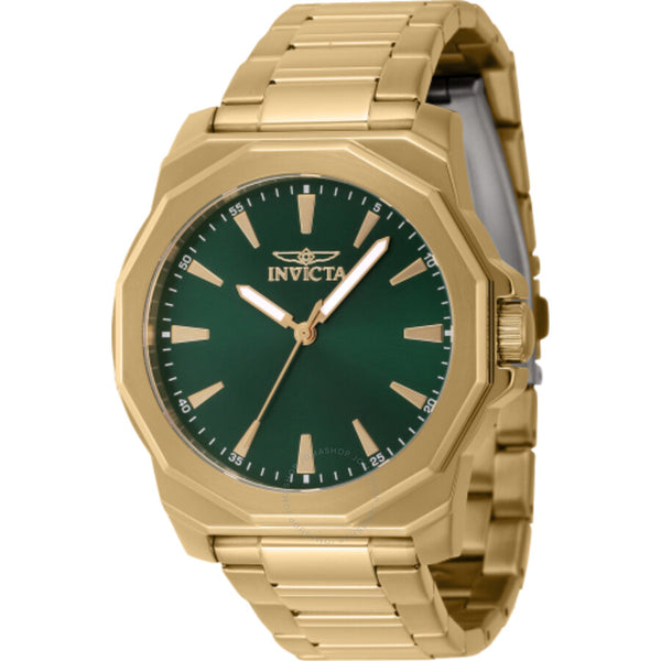 Invicta Speedway Quartz Green Dial Men's Watch 46841 - The Watches Men & Co