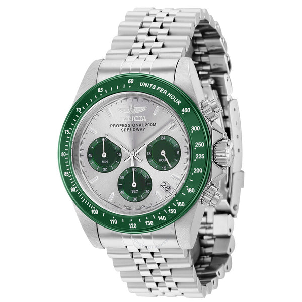Invicta Speedway Silver-tone Dial Men's Watch 36734 - The Watches Men & Co