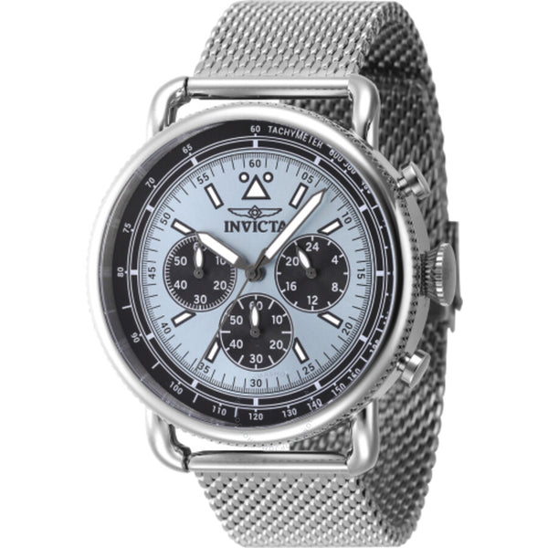 Invicta Speedway Zager Exclusive Chronograph Quartz Blue Dial Men's Watch 47359 - The Watches Men & Co