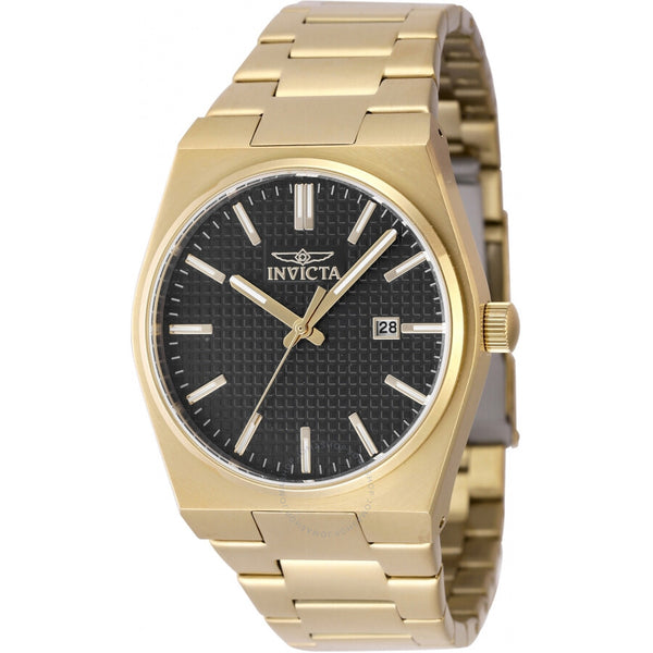 Invicta Speedway Zager Exclusive Quartz Black Dial Men's Watch 48395 - The Watches Men & Co
