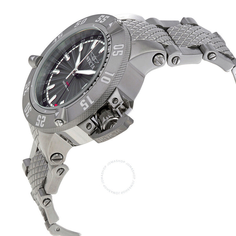 Invicta Subaqua GMT Gunmetal Dial Men's Watch 21727 - The Watches Men & Co #2