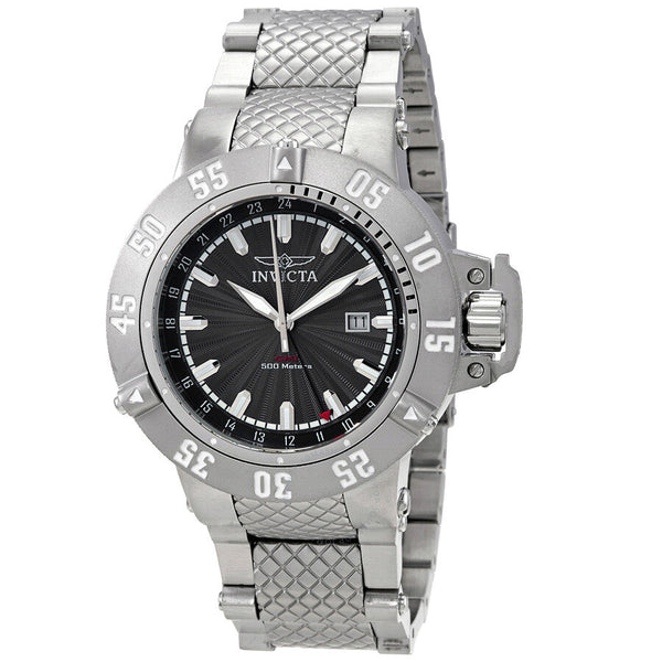 Invicta Subaqua GMT Gunmetal Dial Men's Watch 21727 - The Watches Men & Co