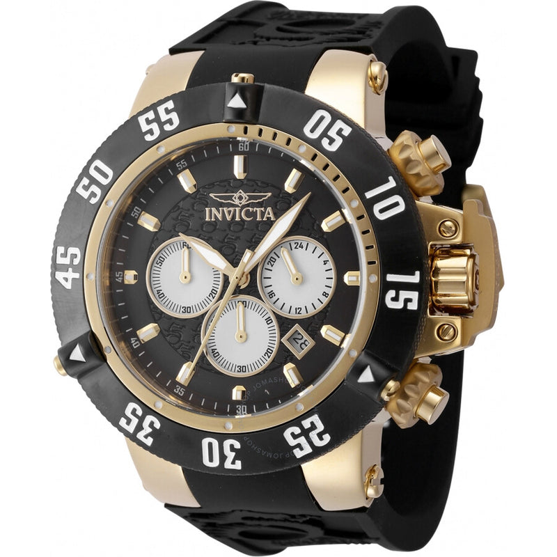 Invicta Subaqua Noma III Chronograph GMT Quartz Black Dial Men's Watch 47330 - The Watches Men & Co