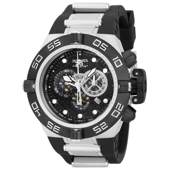 Invicta Subaqua Noma IV Black Dial Chronograph Stainless Steel Men's Watch 6564 - The Watches Men & Co