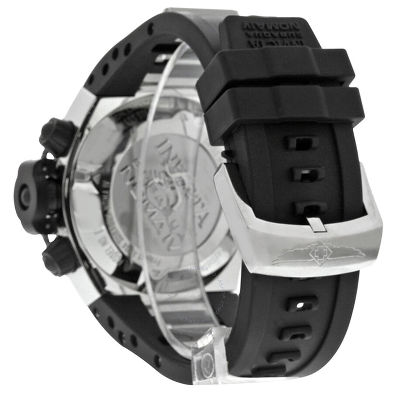 Invicta Subaqua Noma IV Black Dial Chronograph Stainless Steel Men's Watch 6564 - The Watches Men & Co #5